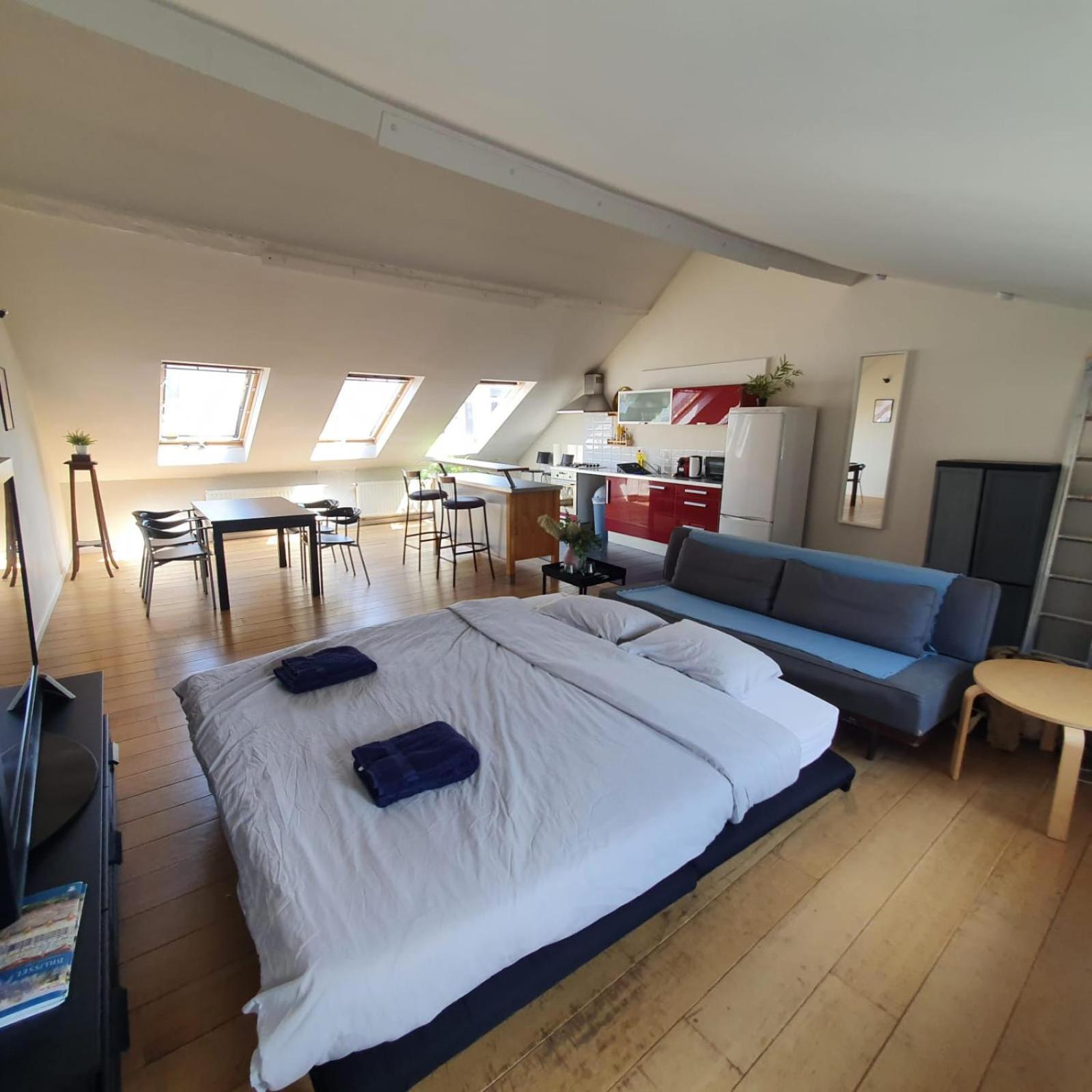 Penthouse Confortable 2 Chambres Au Coeur De Bruxelles Exterior foto